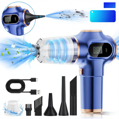 Wireless portable high-suction vacuum cleaner simivacuum