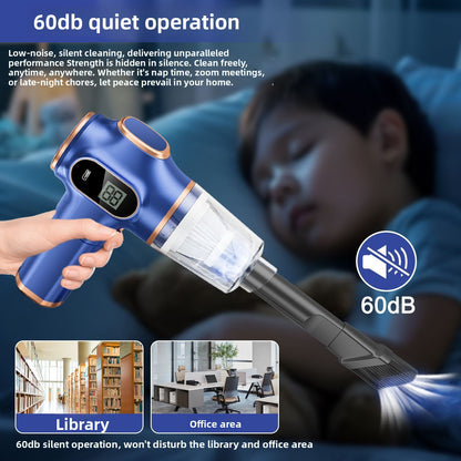 Wireless portable high-suction vacuum cleaner simivacuum