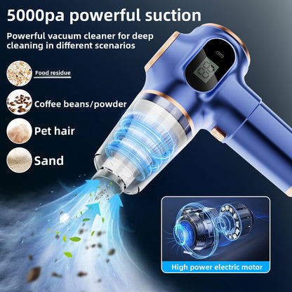 Wireless portable high-suction vacuum cleaner simivacuum